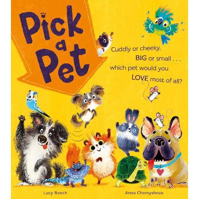 Pick a Pet-Books-Red Shed-Yes Bebe