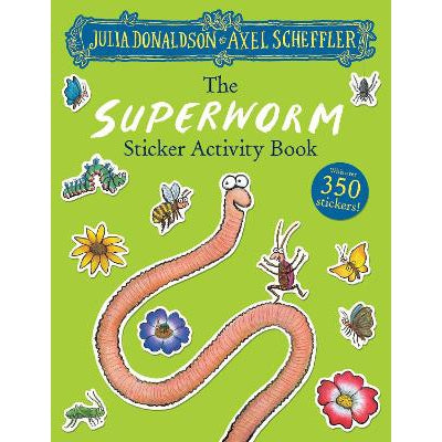 The Superworm Sticker Book-Books-Alison Green Books-Yes Bebe