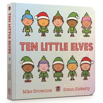 Ten Little Elves Board Book