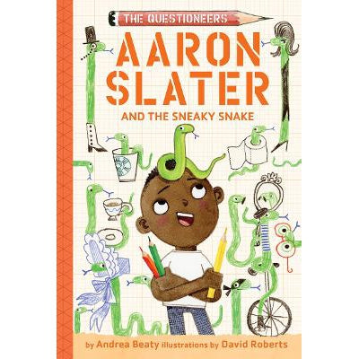 Aaron Slater and the Sneaky Snake (The Questioneers Book #6)-Books-Amulet Books-Yes Bebe