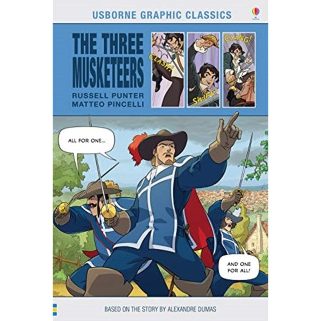 Three Musketeers Graphic Novel-Books-Usborne Publishing Ltd-Yes Bebe