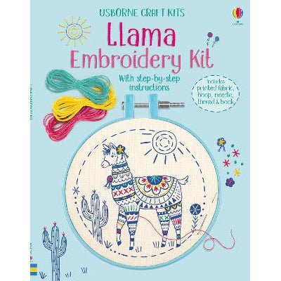 Embroidery Kit: Llama-Books-Usborne Publishing Ltd-Yes Bebe