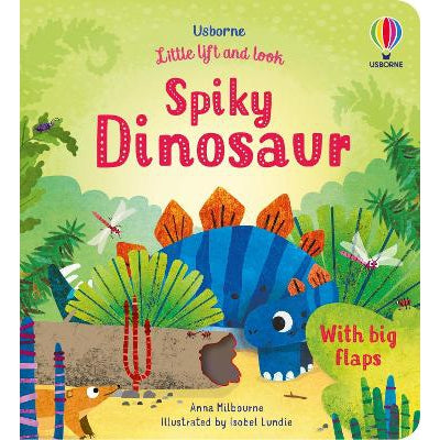 Little Lift and Look Spiky Dinosaur-Books-Usborne Publishing Ltd-Yes Bebe