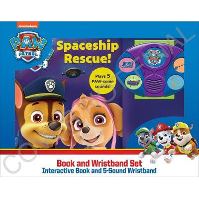 Nickelodeon Paw Patrol Book And Wristband Sound Book Set-Books-Phoenix International Publications, Incorporated-Yes Bebe