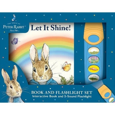 World of Peter Rabbit Let it Shine Book and 5 Sound Flashlight Set-Books-Phoenix International Publications, Incorporated-Yes Bebe