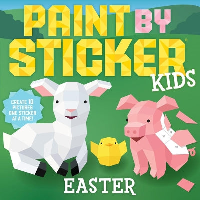 Paint by Sticker Kids: Easter: Create 10 Pictures One Sticker at a Time!-Books-Workman Children's-Yes Bebe