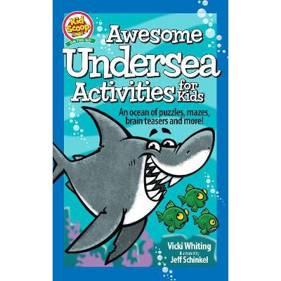 Awesome Undersea Activities for Kids: An ocean of puzzles, mazes, brain teasers, and more!-Books-Happy Fox Books-Yes Bebe