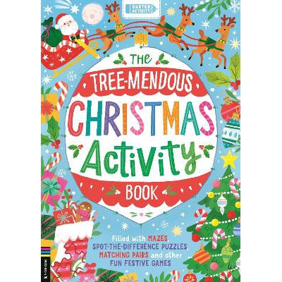 The Tree-mendous Christmas Activity Book: Filled with mazes, spot-the-difference puzzles, matching pairs and other fun festive games-Books-Buster Books-Yes Bebe