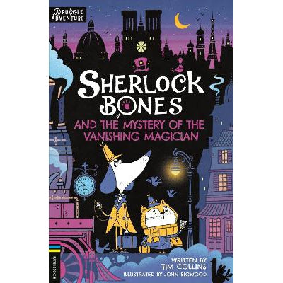 Sherlock Bones and the Mystery of the Vanishing Magician: A Puzzle Quest-Books-Buster Books-Yes Bebe