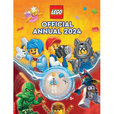 LEGO® Books: Official Annual 2024 (with gamer LEGO® minifigure)-Books-Buster Books-Yes Bebe