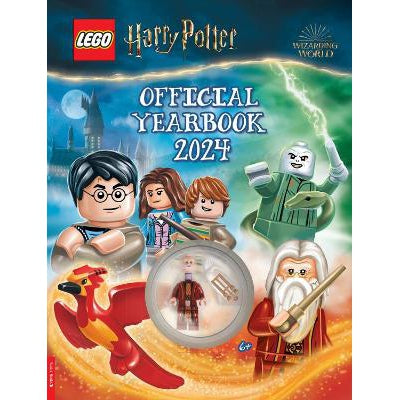 LEGO® Harry Potter™: Official Yearbook 2024 (with Albus Dumbledore™ minifigure)-Books-Buster Books-Yes Bebe