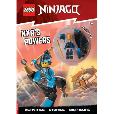 LEGO® NINJAGO®: Nya's Powers (with Nya LEGO minifigure and mech)-Books-Buster Books-Yes Bebe