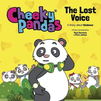 Cheeky Pandas: The Lost Voice: A Story about Kindness-Books-Candle Books-Yes Bebe