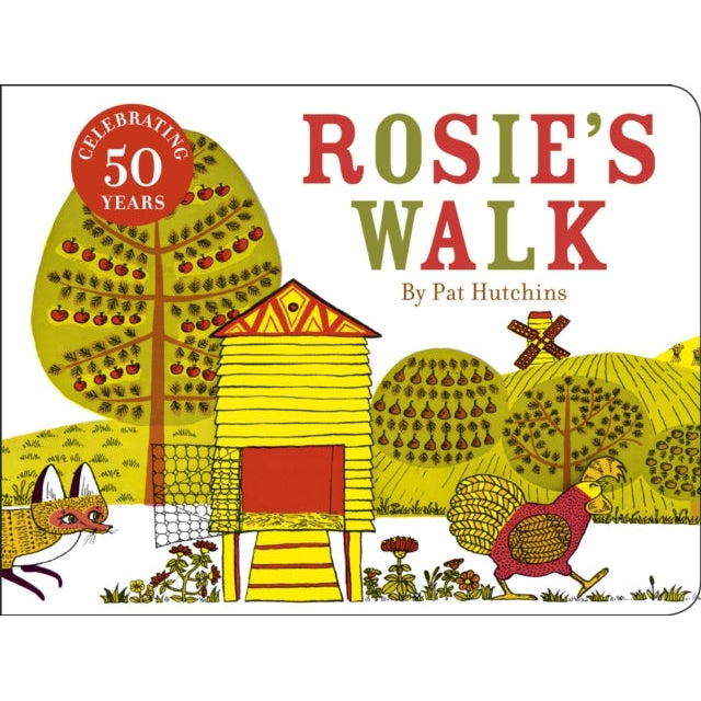 Rosie's Walk: 50th anniversary cased board book edition-Books-The Bodley Head Ltd-Yes Bebe
