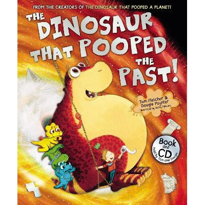 The Dinosaur that Pooped the Past!: Book and CD-Books-Red Fox-Yes Bebe