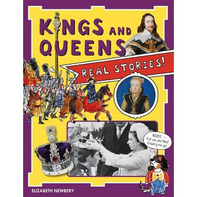 Kings and Queens: Real Stories!-Books-Scala Arts & Heritage Publishers Ltd-Yes Bebe