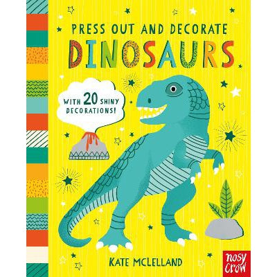 Press Out and Decorate: Dinosaurs-Books-Nosy Crow Ltd-Yes Bebe