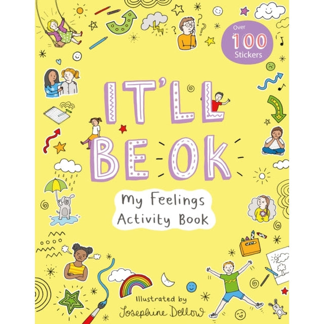 It'll Be Okay: My Feelings Activity Book-Books-Trigger-Yes Bebe