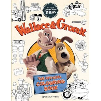 Wallace & Gromit: The Official Colouring Book-Books-Search Press Ltd-Yes Bebe
