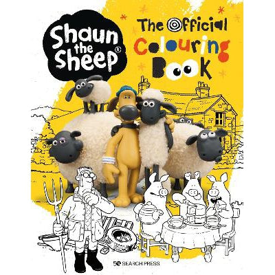 Shaun the Sheep: The Official Colouring Book-Books-Search Press Ltd-Yes Bebe