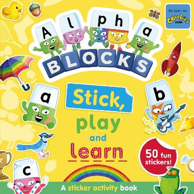 Alphablocks Stick, Play and Learn: A Sticker Activity Book-Books-Sweet Cherry Publishing-Yes Bebe