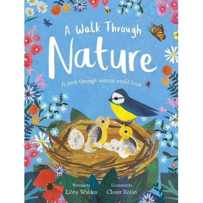 A Walk Through Nature: A Clover Robin Peek-Through Book-Books-Caterpillar Books Ltd-Yes Bebe