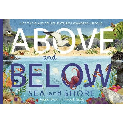 Above and Below: Sea and Shore: Lift the flaps to see nature's wonders unfold-Books-Little Tiger Press-Yes Bebe