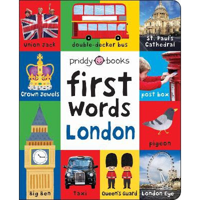 First Words London-Books-Priddy Books-Yes Bebe