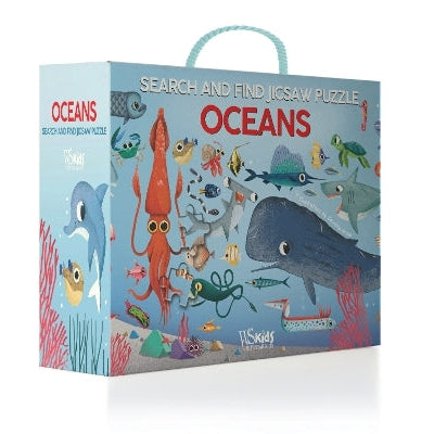Oceans: Search and Find Jigsaw Puzzle-Books-White Star-Yes Bebe