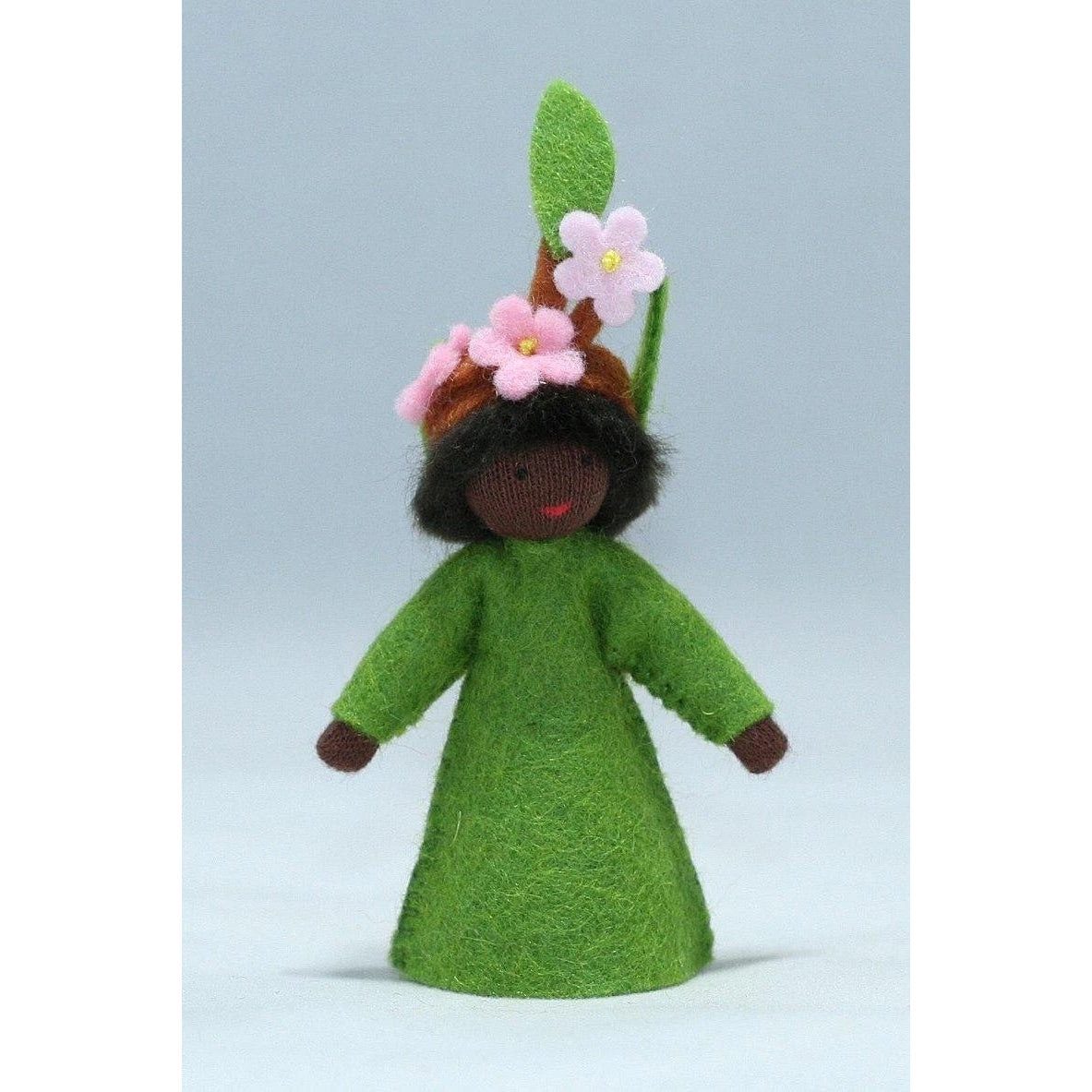Blooming Branch Doll with Flower on Head
