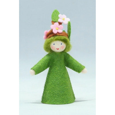 Blooming Branch Doll with Flower on Head