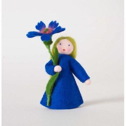 Bluebottle Doll with Flower in Hand - Fair Skin
