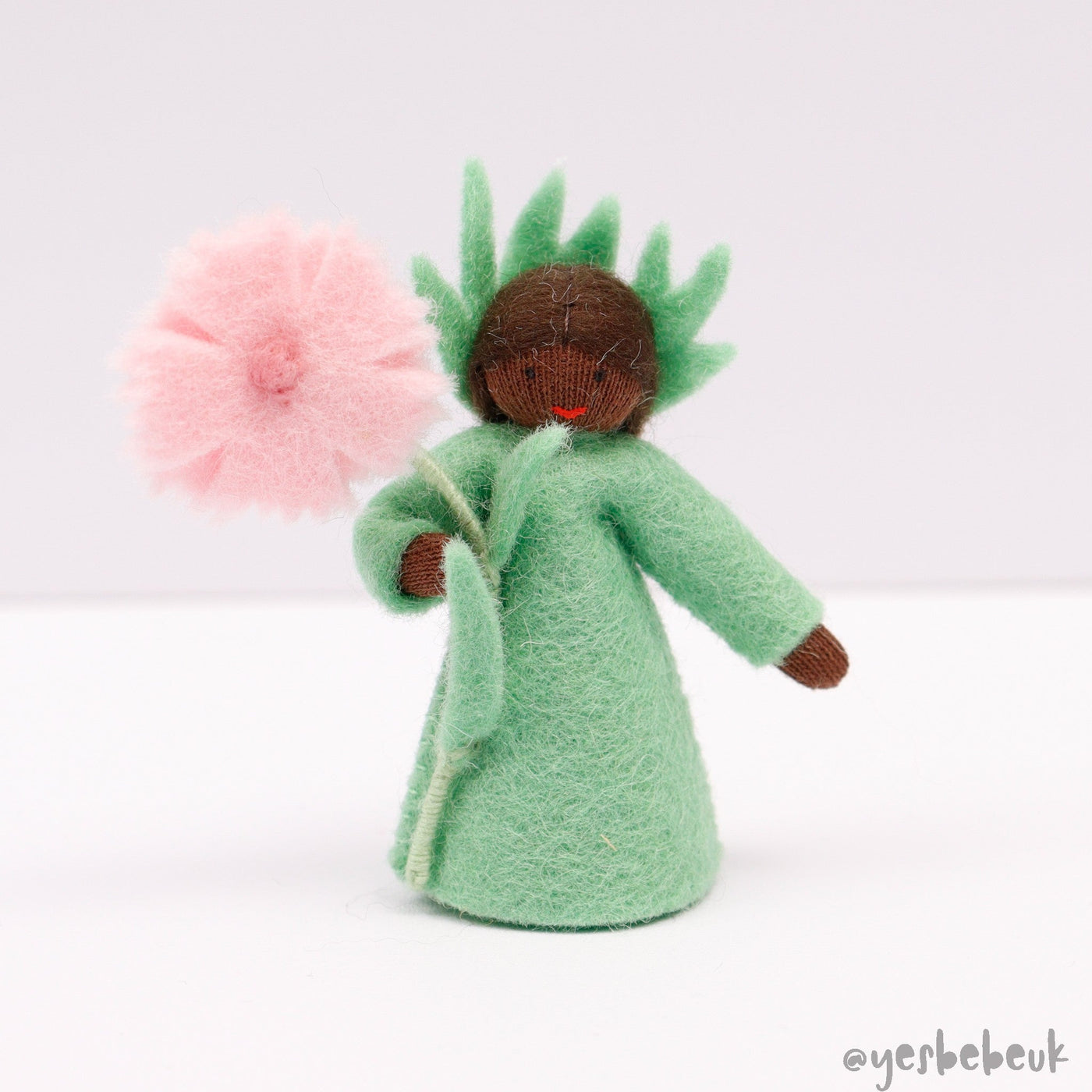 Carnation Doll with Flower in Hand