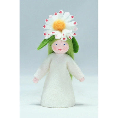 Common Daisy Doll with Flower on Head