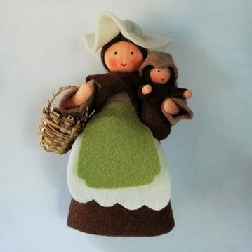 Mother Earth Doll with Seed Baby
