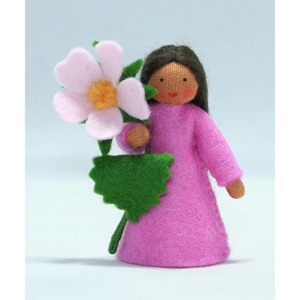 Sweet Briar Doll with Flower in Hand