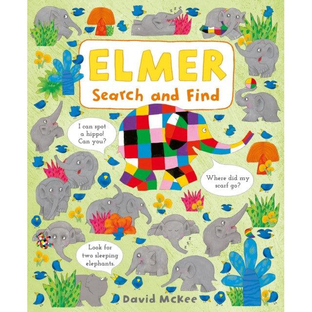Elmer Search And Find - David Mckee