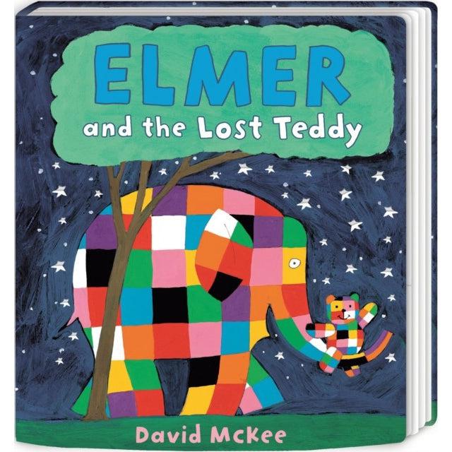 Elmer And The Lost Teddy: Board Book