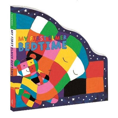 My First Elmer Bedtime : Shaped Board Book
