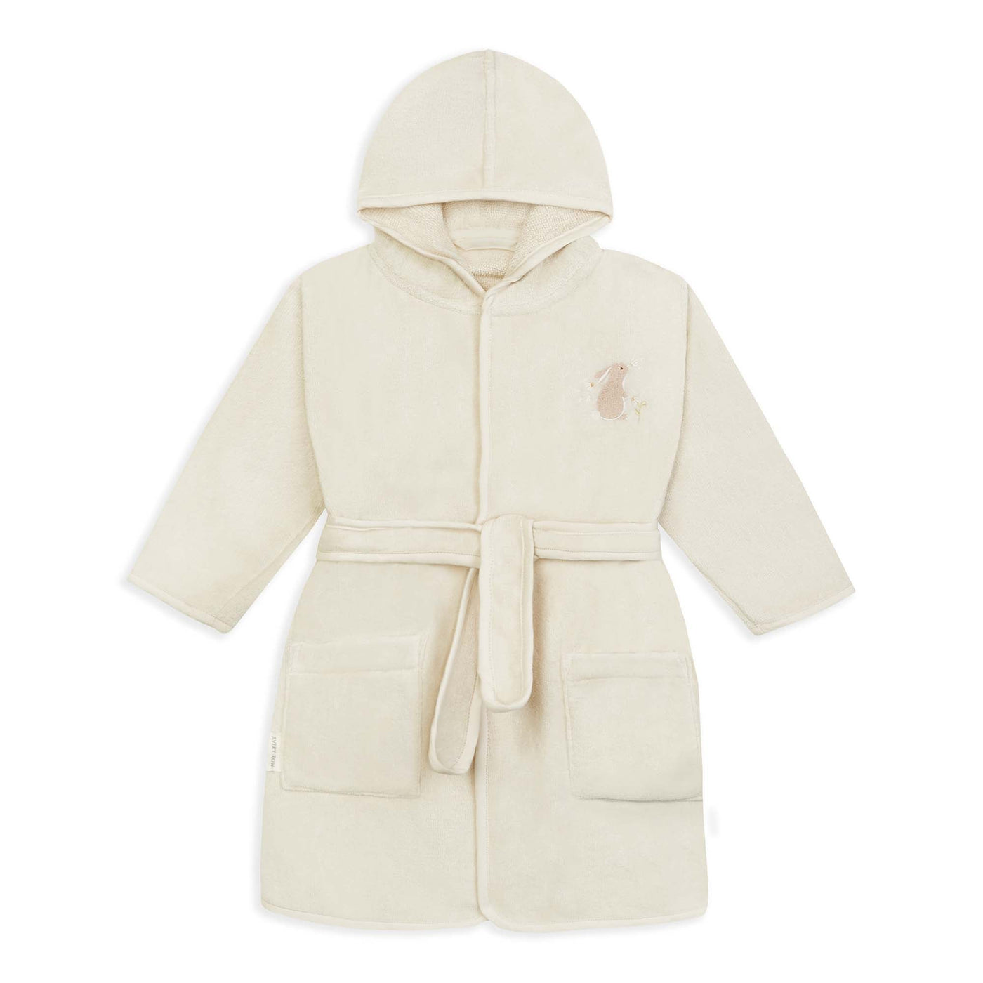 Children's Towelling Robe - Bunny-Dressing Gown-Avery Row-3-4 years-Yes Bebe