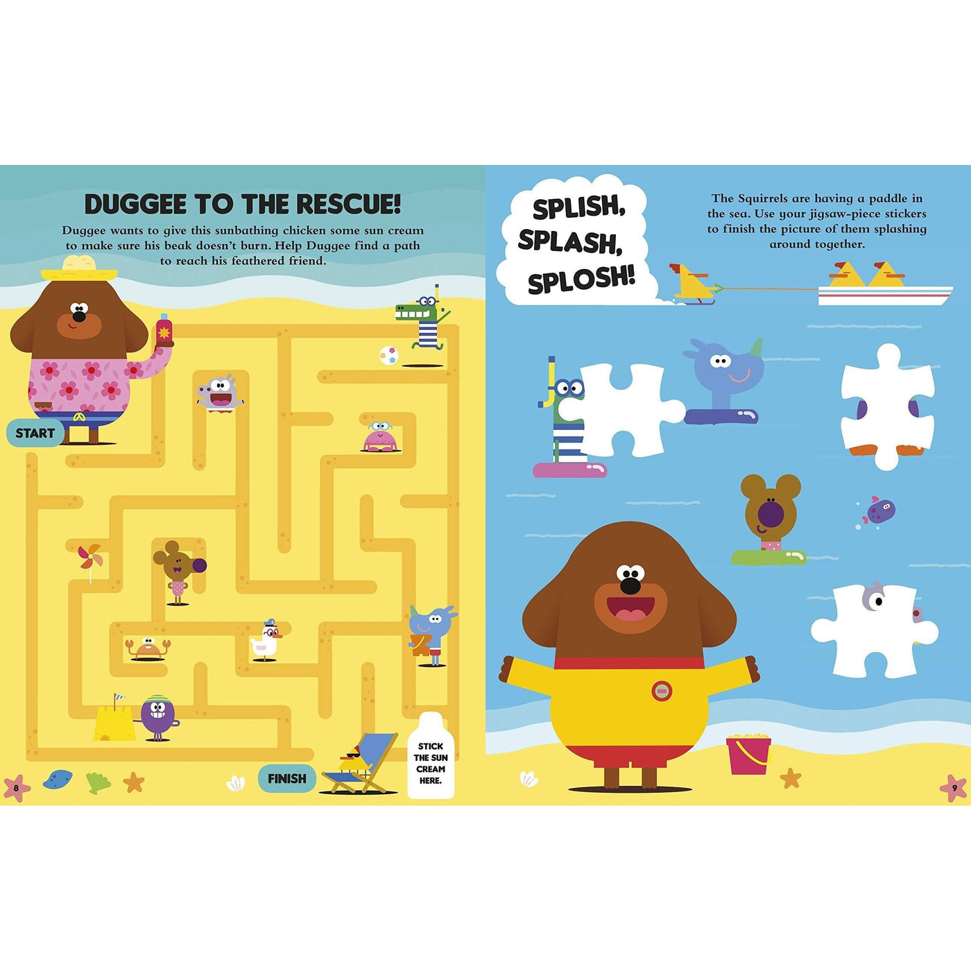 Hey Duggee: Summer Sticker Activity Book