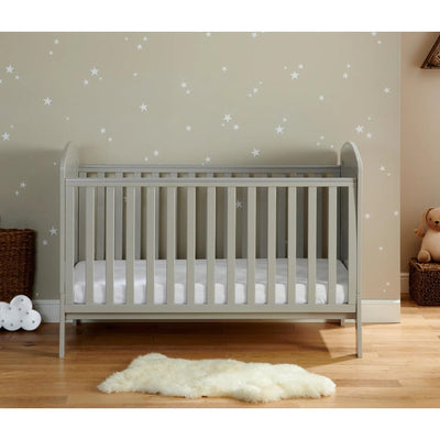 Aston Dropside Cot Bed - Grey