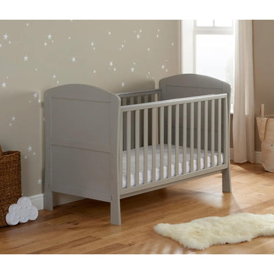 Aston Dropside Cot Bed - Grey