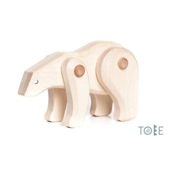 Tobe Polar Bear Wooden Figure