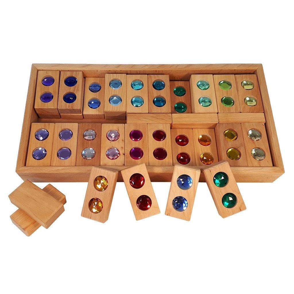 Bauspiel Colour Street - 45 Pieces