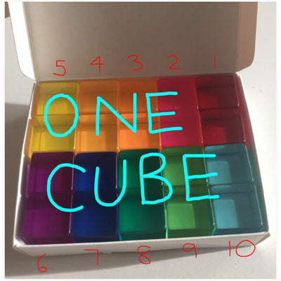 Bauspiel Lucent Cubes - Spare Parts - Single Cube