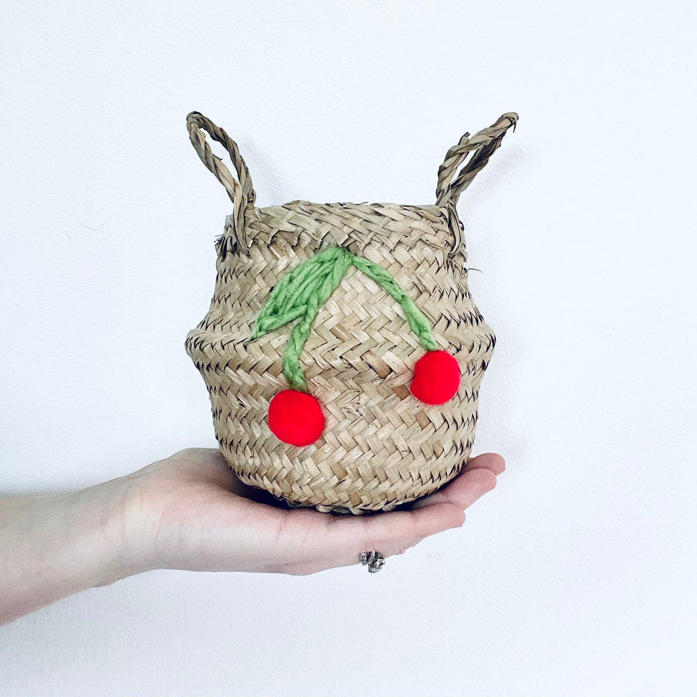 Cherry Red Basket - Mini