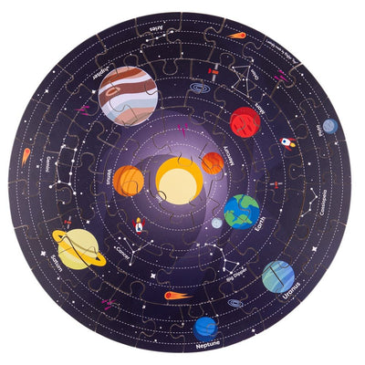 Bigjigs Circular Floor Puzzle - Solar System