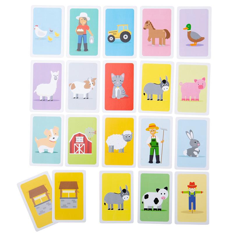 Bigjigs Farmyard Donkey Card Game - Snap