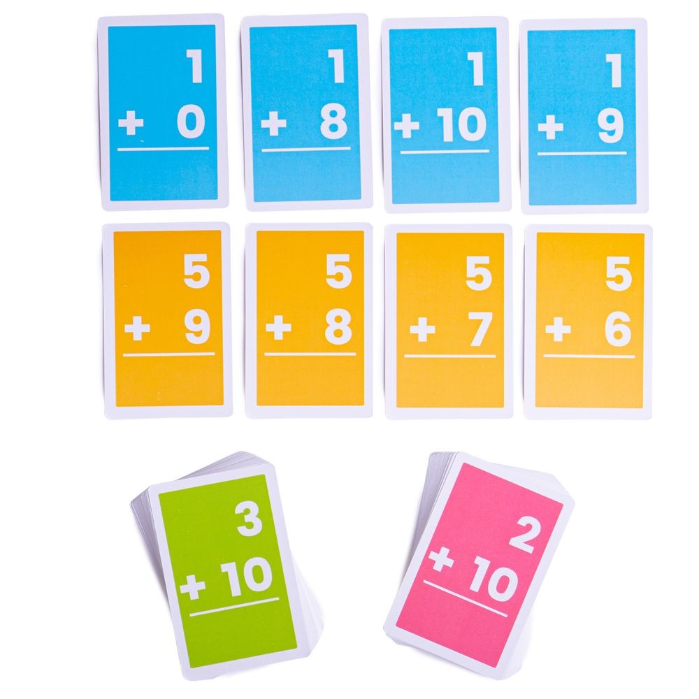 Bigjigs Maths Flashcards - Addition Numbers 1-10